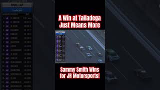 What a Talladega XfinitySeries Race Sammy Smith Locked into Round of 8 as the Roval Looms Nascar [upl. by Aretta]