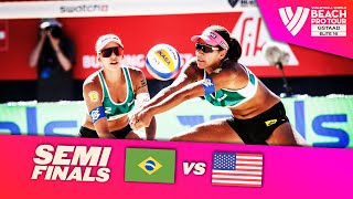 Ana PatríciaDuda vs NussKloth  Semi Finals Highlights Gstaad 2023 BeachProTour [upl. by Diandre]