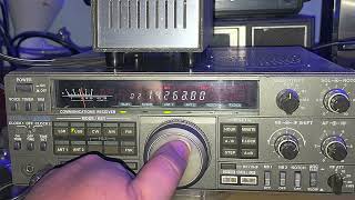 The Kenwood R5000 Vintage tabletop receiver will be my main radio for the next 24 hours [upl. by Pine473]