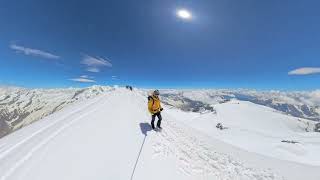 BREITHORN centrale 4154 m Skialp 16giugno 2024 [upl. by Amla]