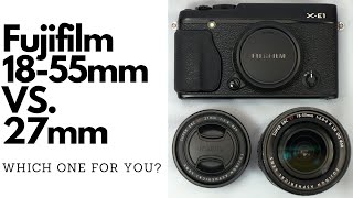 Stop Already Fujifilm 1855mm vs 27mm which is better Checking San Francisco out with both [upl. by Alcine]