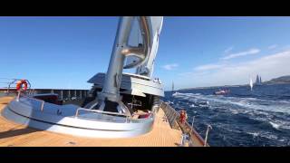 Maltese Falcon at the Perini Navi Cup 2013 in Sardinia [upl. by Ferrigno]