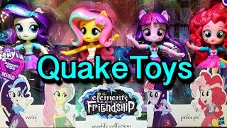 My Little Pony TRU Sparkle Collection Elements of Friendship Equestria GIrls Minis Set MLP QuakeToys [upl. by Heyde475]