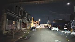 Chester PA WORST Areas At Night Time [upl. by Llertram]