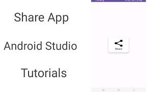 Creating a ShareIt App in Android Studio  StepbyStep Tutorial [upl. by Ramedlaw]