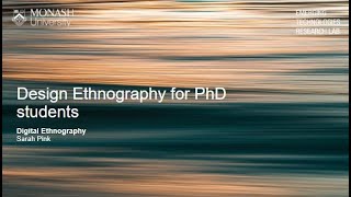 Digital Ethnography [upl. by Notaes]