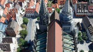 Germany The Ulm Cathedral Ulmer Münster  Climbing the tallest steeple in the world [upl. by Ecirum729]