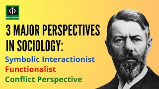 Three Major Perspectives in Sociology Symbolic Interactionist Functionalist and Conflict Perspective [upl. by Gherardo]