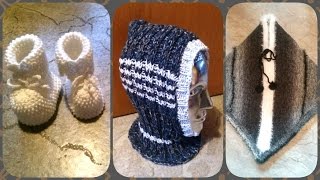 Warme Stricksachen frisch von der Nadel gehüpft ☺  Julebuergerfee [upl. by Chipman]