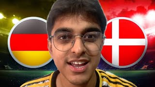 GERMANY VS DENMARK LIVE REACTION  EUROS 2024 [upl. by Virgil]