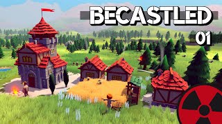 Becastled  Early Access  01 Die beste Burg  Gameplay German [upl. by Gnidleif312]