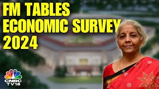 FM Nirmala Sitharaman LIVE Economic Survey 2024 Live Updates  Union Budget 2024  PM Modi  N18L [upl. by Modla]