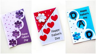 3 DIY  Happy Father’s Day Card  Handmade Card For Father’s Day  Fathers Day Greetings Card [upl. by Gnoix592]