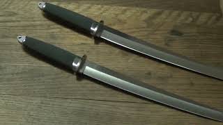 Stilettos Cold Steel Magnum Tanto XII Comparison Video Between The San Mai And 3V Models [upl. by Davon]