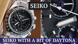 Is this Seiko meant to look like a Rolex Daytona  Seiko Speedtimer SSC819 Chronograph [upl. by Corinna]