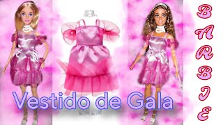 Review Barbie Fashion pack 2024 vestido rosa🩷 [upl. by Sivrep]