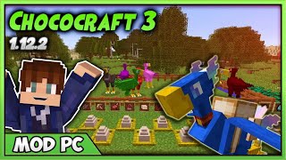 CHOCOCRAFT 3 MOD  MONTURAS CHOCOBOS PARA MINECRAFT  REVIEW 1122  1211 [upl. by Naitsirhc]