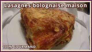 Lasagne bolognaise maison [upl. by Anovad357]