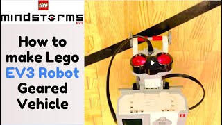 LEGO Mindstorms EV3 Robot Trainer Tutorial  Shifting Gear Gearing up and down [upl. by Dedie]