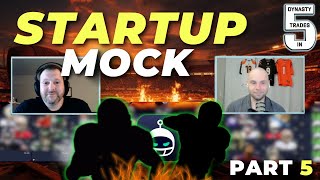 2024 Dynasty STARTUP Mock PART 5  Dynasty Superflex Startup Draft [upl. by Atiuqahc]