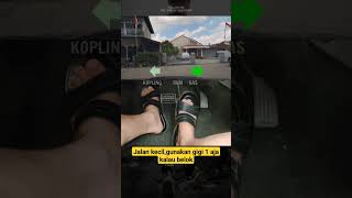 gunakan gigi 1 aja kalau belok jalan kecil driving belajarmengemudi tutorial mobilmanual [upl. by Teragramyram302]