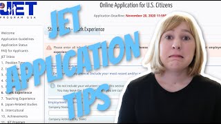 How to Get Accepted to the JET Program ✨APPLICATION ADVICE ✨ [upl. by Ytsim]