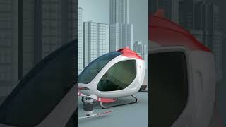 Air Taxis The Future of Urban Travel 🚁 airtaxi reels [upl. by Gorton]