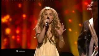 Emmelie de Forest  Only Teardrops Denmark  Winner of ESC 2013 in Malmö  Sweden [upl. by Ecnerrat]