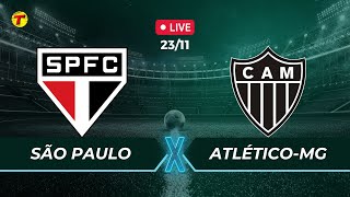 SÃO PAULO X ATLÉTICOMG  CAMPEONATO BRASILEIRO  AO VIVO  23112024 [upl. by Amata]