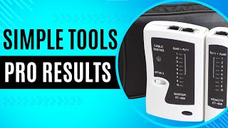 Network Cable Tester Unleashed Troubleshoot Like a Pro [upl. by Axel]