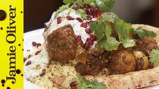 Classic Lamb Shank Tagine  Jamie Oliver [upl. by Suivat384]