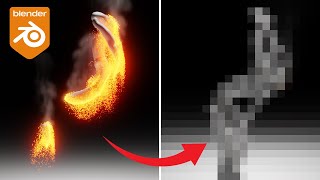 Blender Tutorial  Particle Reveal Effect Animation [upl. by Arturo]