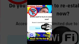 Access Is Currently Limited Due To High Server Load Fix eFootball Opening Problem efootball shorts [upl. by Lebasy775]