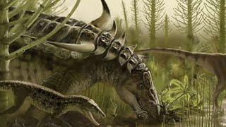 Desmatosuchus A Heavily Armored Prehistoric Reptile With Massive Shoulders Spikes [upl. by Htaek894]