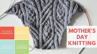 Fleece amp Harmony Knitting Podcast  Ep 12  Happy Mothers Day [upl. by Arimihc324]