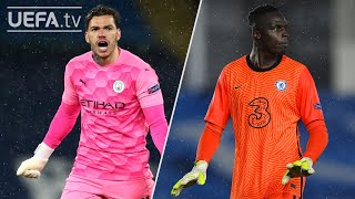 EDERSON MENDY UCL​ BEST SAVES Semifinals [upl. by Acker]