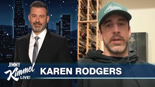 Jimmy Kimmel Reacts to Aaron Rodgers Comments amp Donald Trump Wants a Giant Dome to Protect the US [upl. by Phalan]