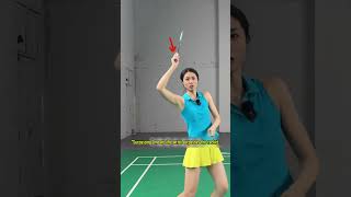 Cant hit the smash hard enough A method to improve badminton badmintonlovers [upl. by Cimbura]