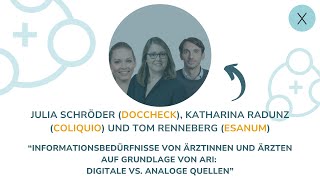 DHL 23 Informationsbedürfnisse von Ärztinnen  Insights der ARIStudie [upl. by Uht]