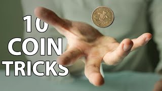 10 IMPOSSIBLE Coin Tricks Anyone Can Do  Revealed [upl. by Malvina]