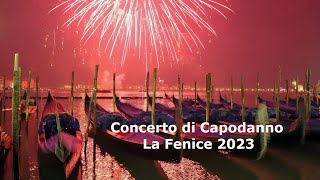 New Years Concert 2023 La Fenice [upl. by Akiehsal]