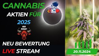 🔴 CannabisAktien 2025 Die besten Investments amp Prognosen für maximale Rendite [upl. by Ellata]