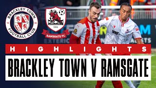 HIGHLIGHTS Brackley Town 41 Ramsgate  Emirates FA Cup [upl. by Lein]