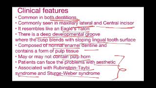 Talons Cusp  Abnormalities of teeth [upl. by Atteoj]