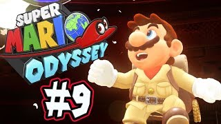 Super Mario Odyssey Part 9 Wooded Land UFO BOSS Nintnedo Switch co op Gameplay [upl. by Wernda145]