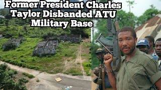 INSIDE FORMER PRESIDENT CHARLES G TAYLOR DISBANDED ATU MILITARY BASE GBARTALA BONG COUNTY LIBERIA [upl. by Aliahkim]