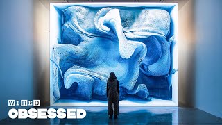 How This Guy Uses AI to Create Art  Obsessed  WIRED [upl. by Aiuoqes]