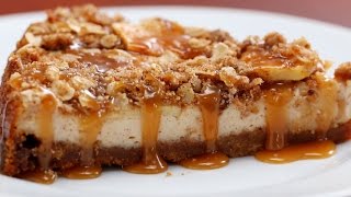 Caramel Apple Crumble Cheesecake [upl. by Milford866]