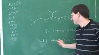 IUPAC alkane nomenclature 8 [upl. by Suneya795]