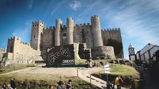 Festival Internacional de Chocolate de Óbidos em ação [upl. by Illehs654]